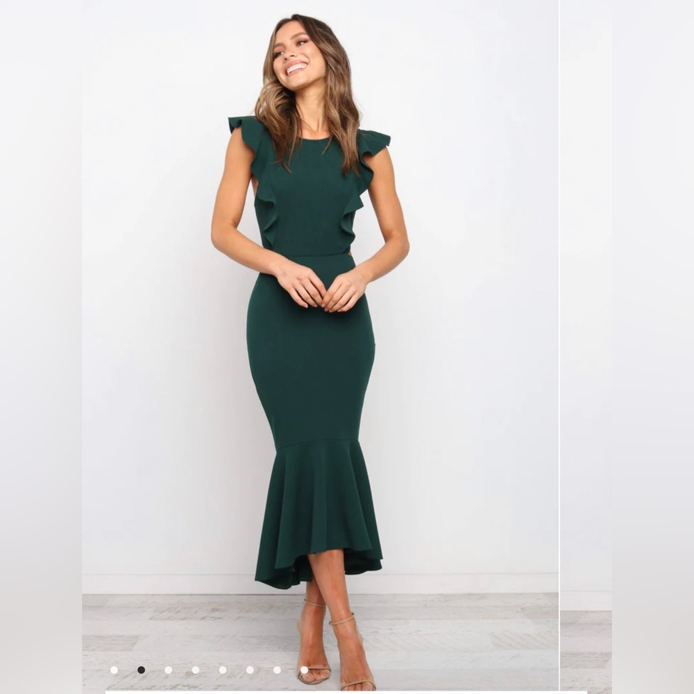 Hi Lo MIDI w Cut Out - Emerald size 4